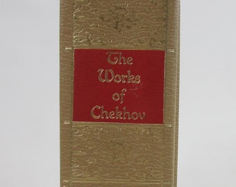 The Works of Anton Chekov Black's Readers Service Deluxe Hardcover One Volume Edition//Russian Playwright Classics Short Stories