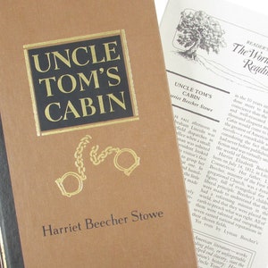 UNCLE TOM&#39;S CABIN Reader&#39;s Digest *With Insert Harriet Beecher Stowe/Gift for Student Teacher Library/Abolitionist American History Slavery