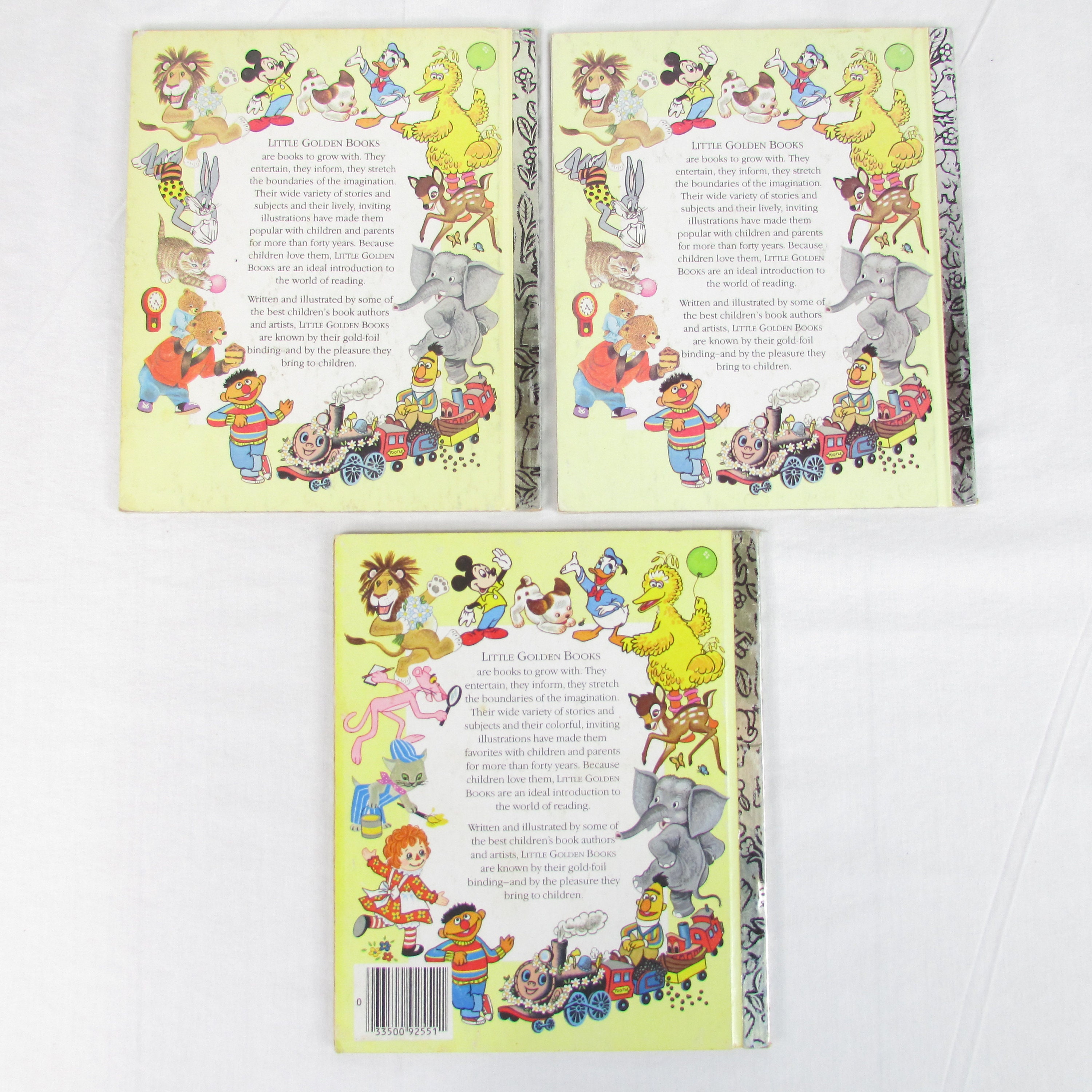 Vintage Little Golden Books SUMMER THEMES Lot of 3//gift for