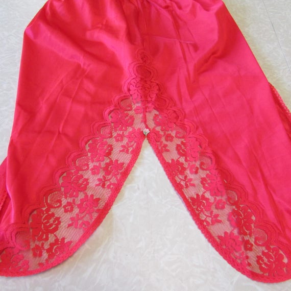 Vintage J C Penney "Fantasia" Red Camisole Size 3… - image 6