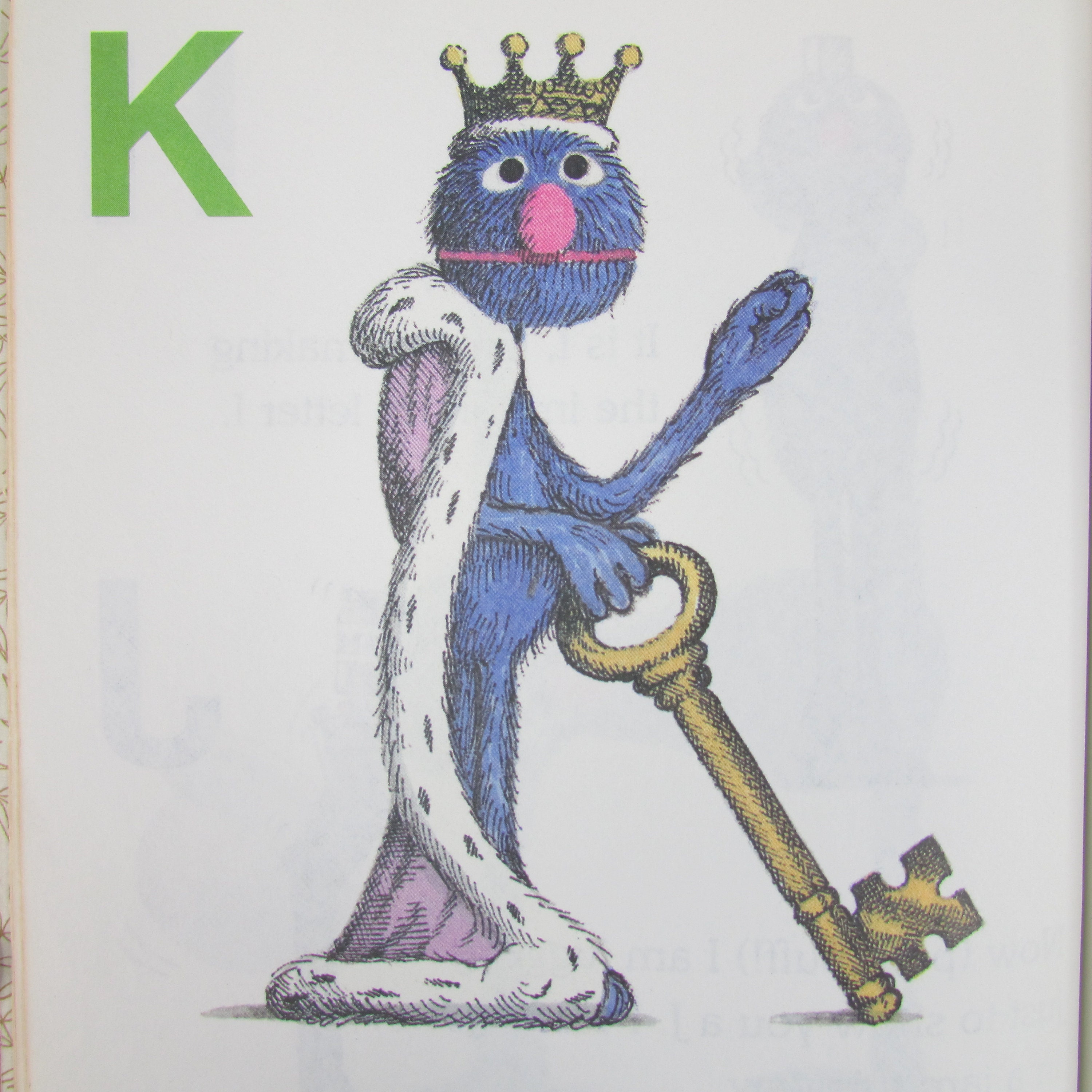 Grover Abc Vintage SESAME STREET Little Golden Books Set of 3 Together Grover's ...