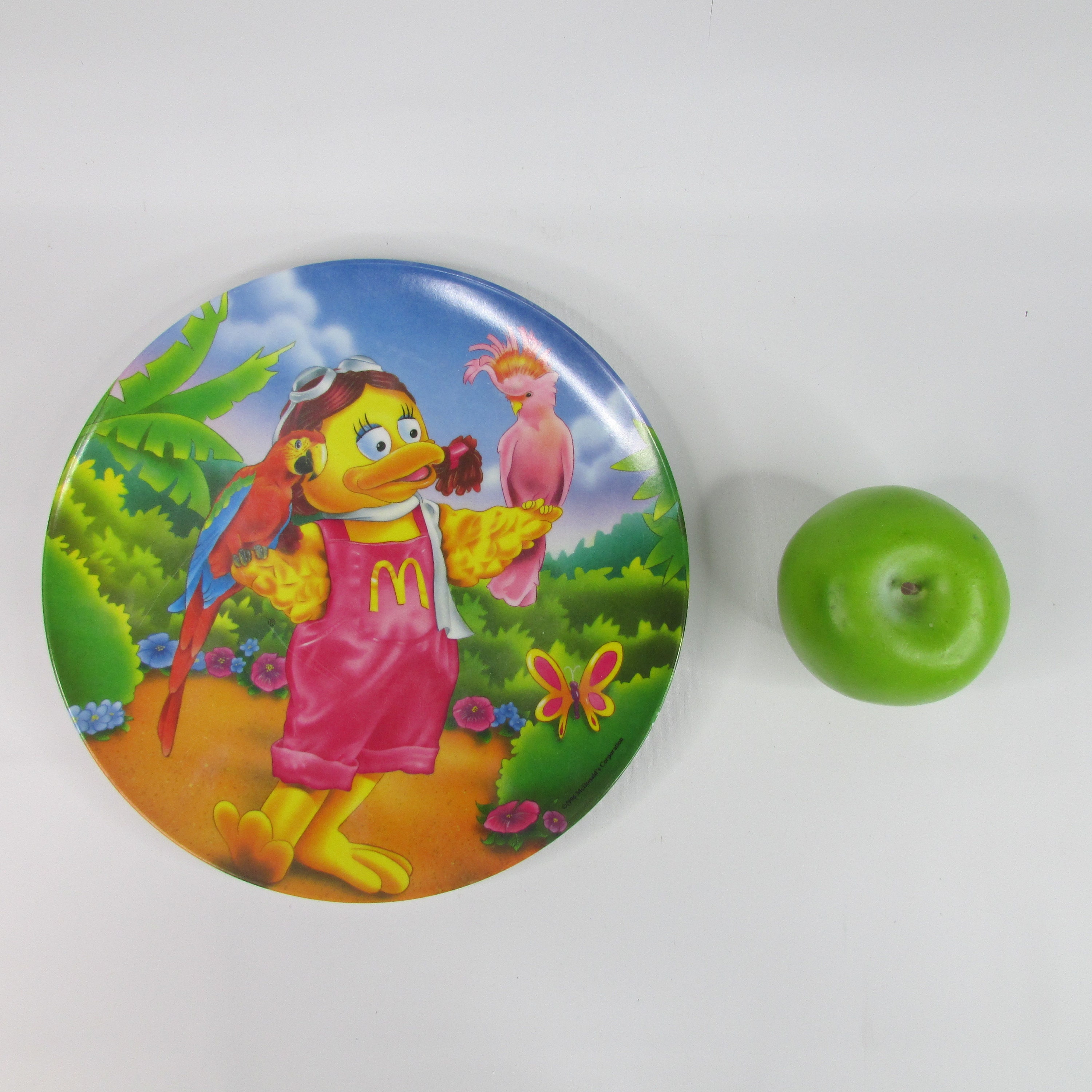 Mcdonald's Melamine Kid's Plates/vintage 90s Dinner Lunch Dishes