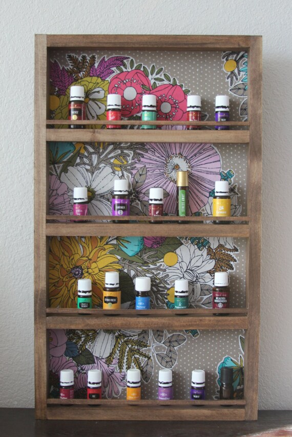 Essential Oil Shelf Etsy