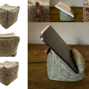 CUBIMO-XL: Pillow for tablets up to approx. 13 inches, sustainable tablet pillow, environmentally friendly tablet pillow, reading pillow CUBIMO XL 03