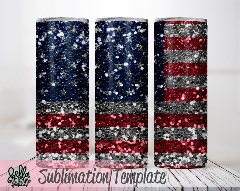 Download Skinny Tumbler Sublimation Design Template Glitter ...
