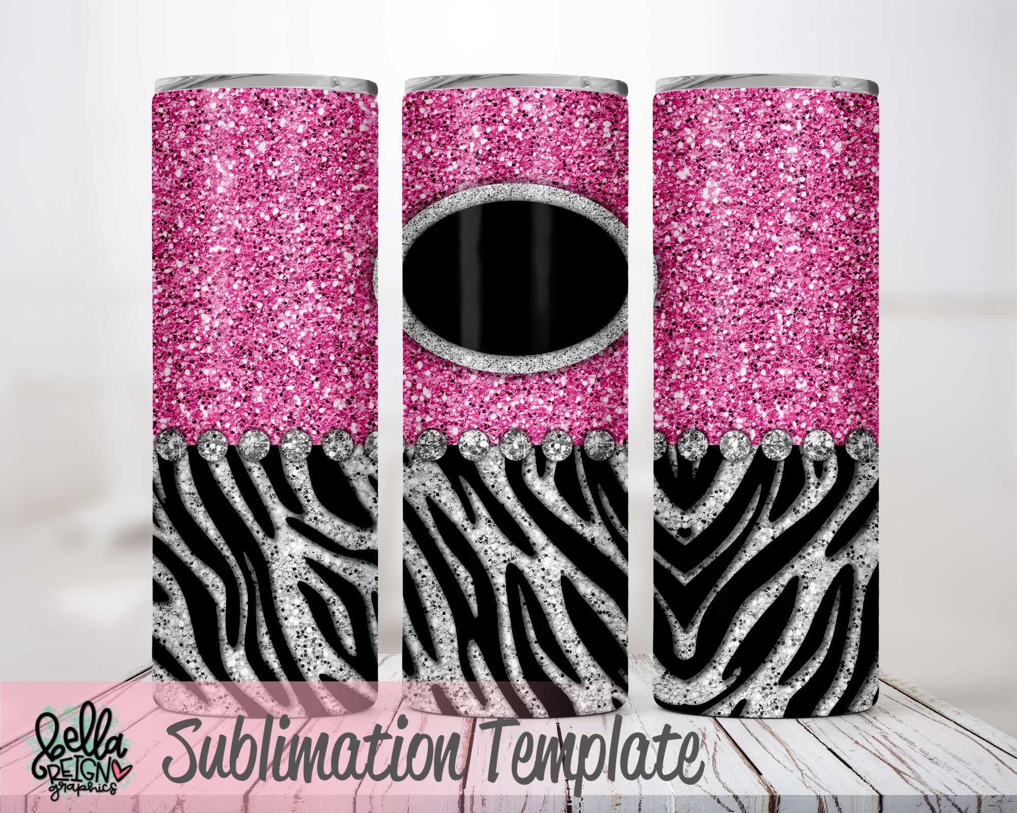 20 oz Tumbler Hot Pink (5 Pack)