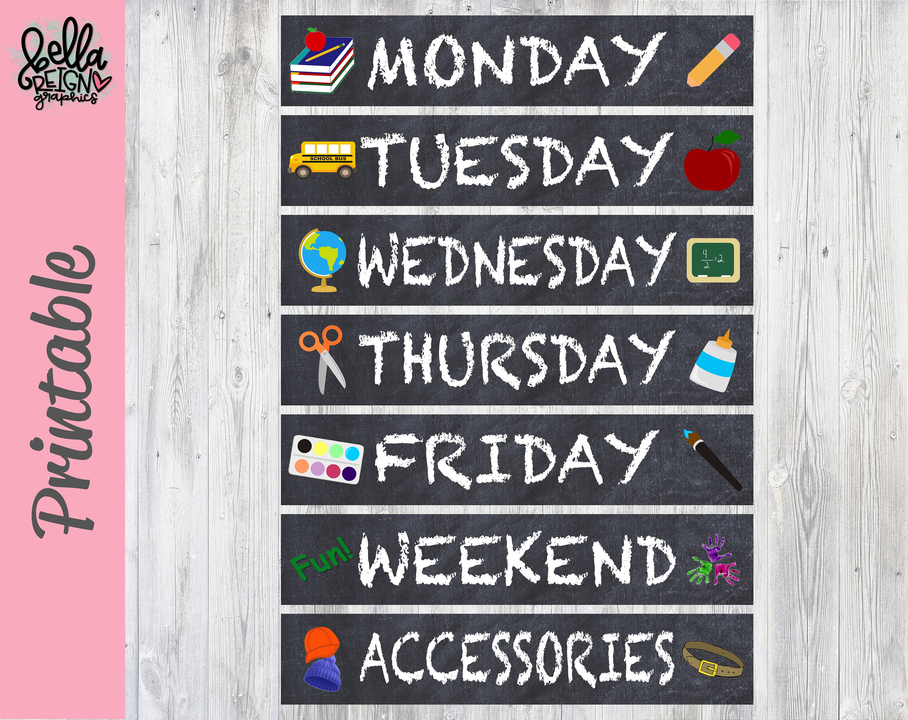 clothing-organizer-days-of-the-week-labels-school-days-of-the-week-tags