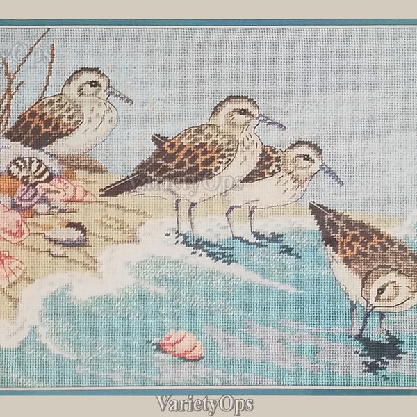 Needlepoint Kit Ocean Etsy