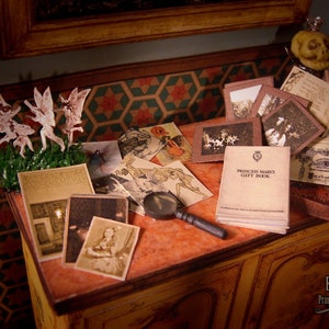 Miniature Victorian Fairy Investigation: Dollhouse Printables (Digital Download)
