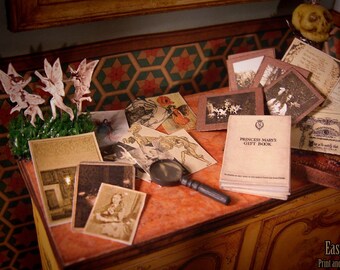 Miniature Victorian Fairy Investigation: Dollhouse Printables (Digital Download)