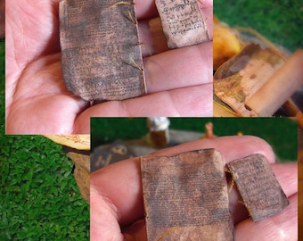 Parchemins vikings miniatures : pages du livre de magie islandaise (téléchargement numérique)