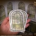 Miniature Printable Door, Art Nouveau Style With Door Frame and ...