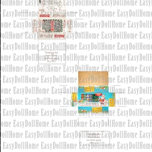K&ouml;nnte beinhalten: Eine druckbare Vorlage f&uuml;r eine Miniatur-Weihnachtslichtbox. Die Vorlage ist f&uuml;r Schaumstoffplatten konzipiert und misst 6,9 cm. Das Bild zeigt eine Vintage-Weihnachtslichtbox mit einer Illustration von Weihnachtsmann und dem Text "Weatherproof 25-Outdoor Christmas Lights".