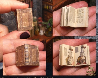 Medieval Field Surgery Printable Book. Miniature illustrated. DollHouse. Medieval Diy. DIGITAL DOWNLOAD. 12TH. tutorial. Medicine