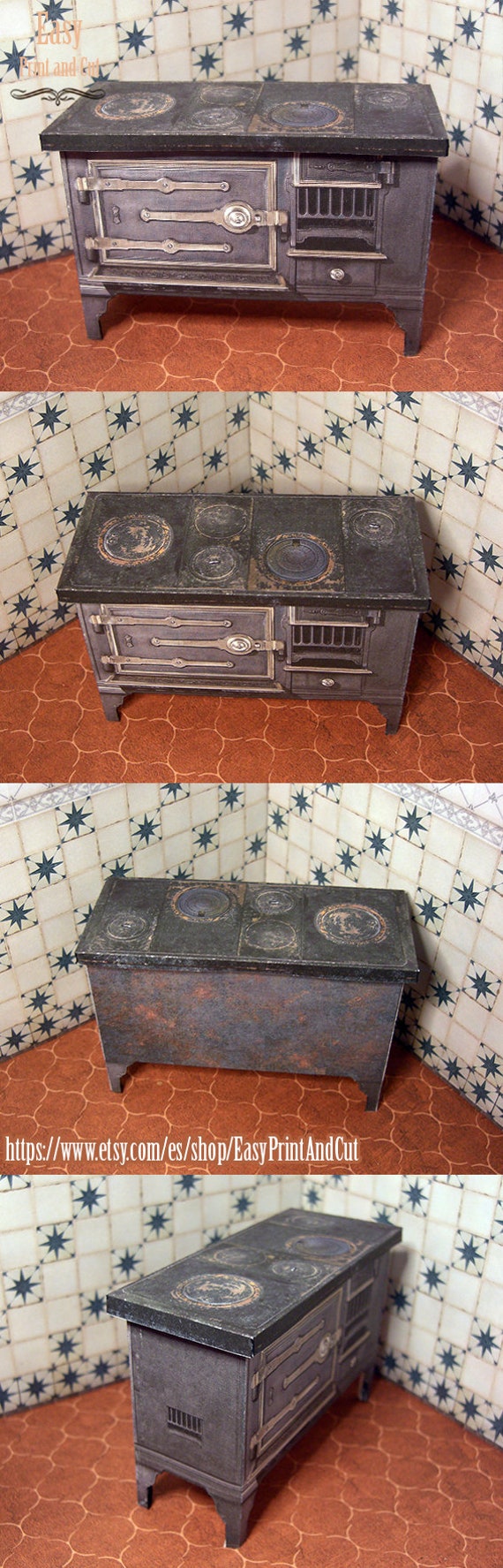 Victorian Cast Iron Cooking Stove 1900 Antique Kitchen. - Etsy Singapore