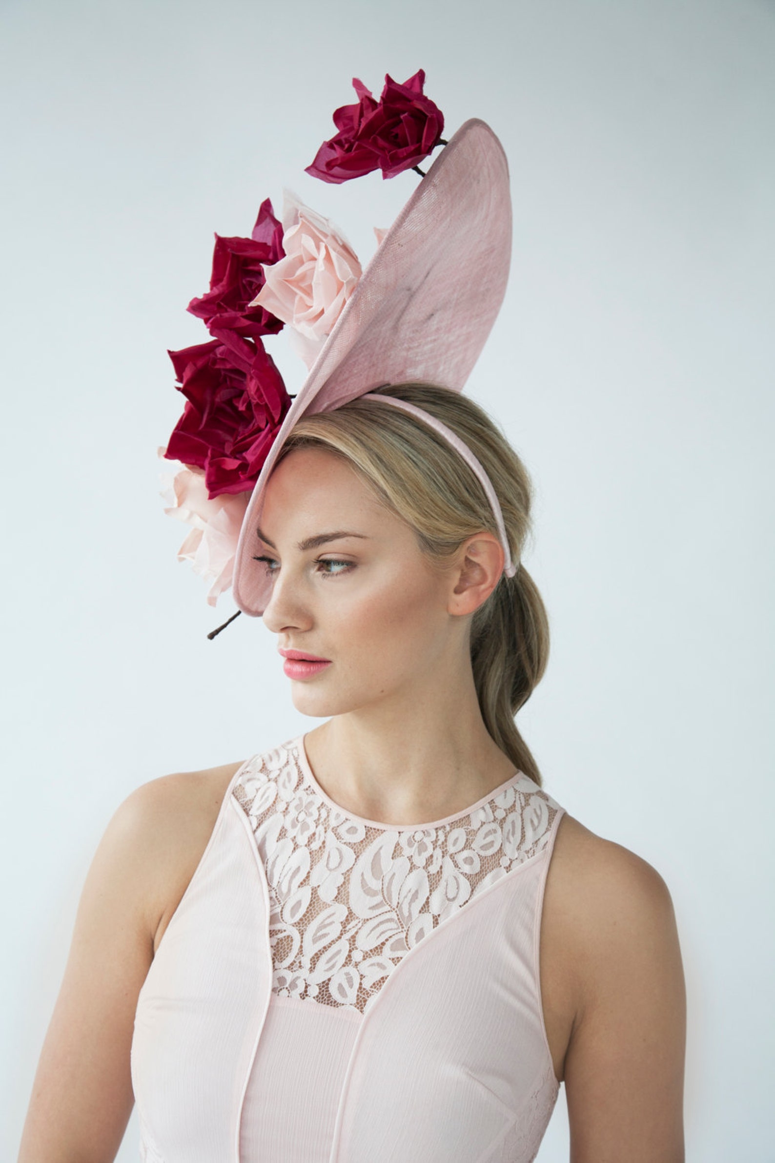 SCULPTED ROSES HAT Etsy