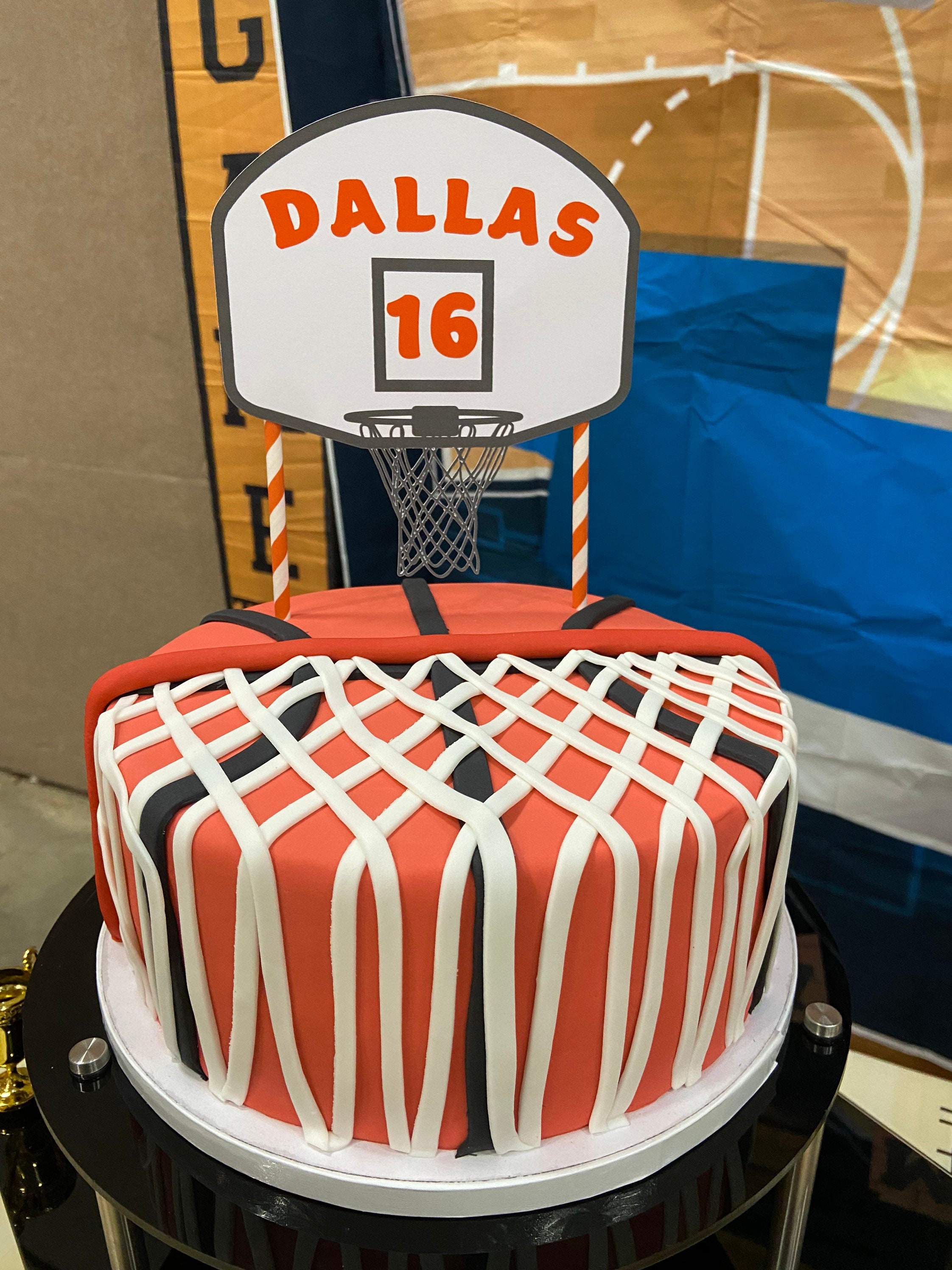 Basketball Cake Topper With Name And Age Ubicaciondepersonascdmxgobmx 