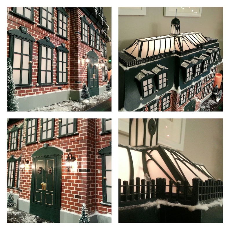 Christmas Advent House Christmas Vacation Advent Calendar Premium Edition 