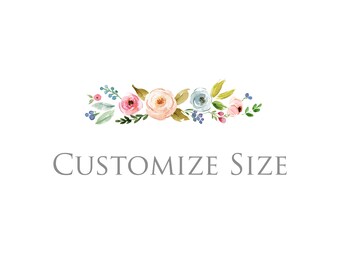 Customize Backdrop Size