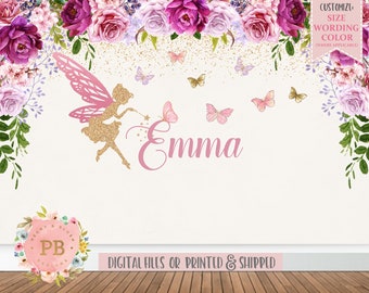 Tinkerbell Backdrop Etsy