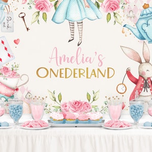 Alice in wonderland party decorations and more - Scrapbooking