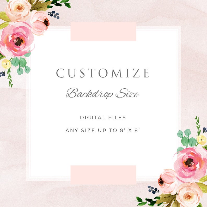 Customize Backdrop Size image 1