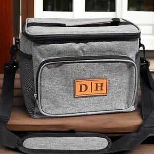 Personalized Cooler Bag, Groomsmen Gift, Beer Cooler Bag, Custom Lunch Bag for Men, Golf Cooler, Father&#39;s Day Gift, Beer Gift, Name Cooler