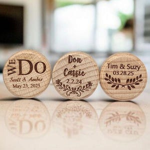 Custom Wine Corks, Wedding Favors, Corks for Wedding, Personalized Wine Stoppers, Bridal Shower Gifts, Wood Wine Corks, Wine Lover Gifts