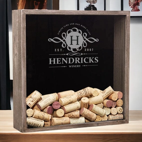 Cork holder shadow box hotsell
