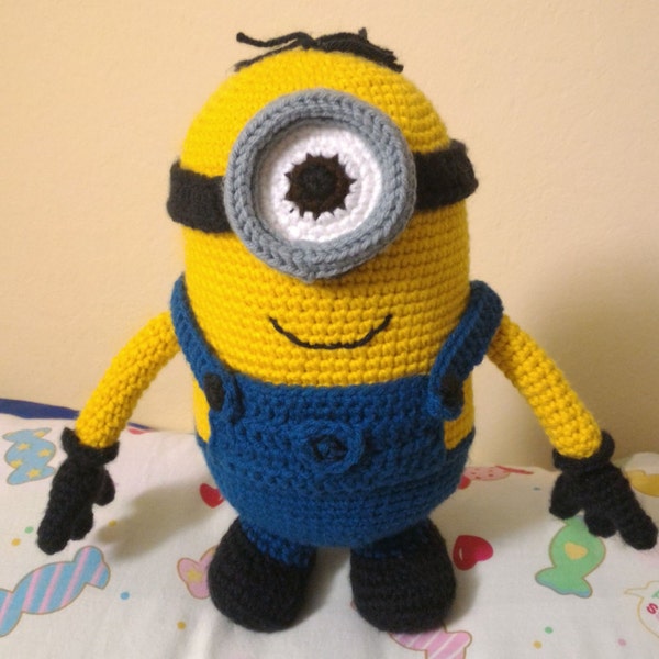 Minion Amigurumi Häkelanleitung - Ich Einfach Unverbesserlich