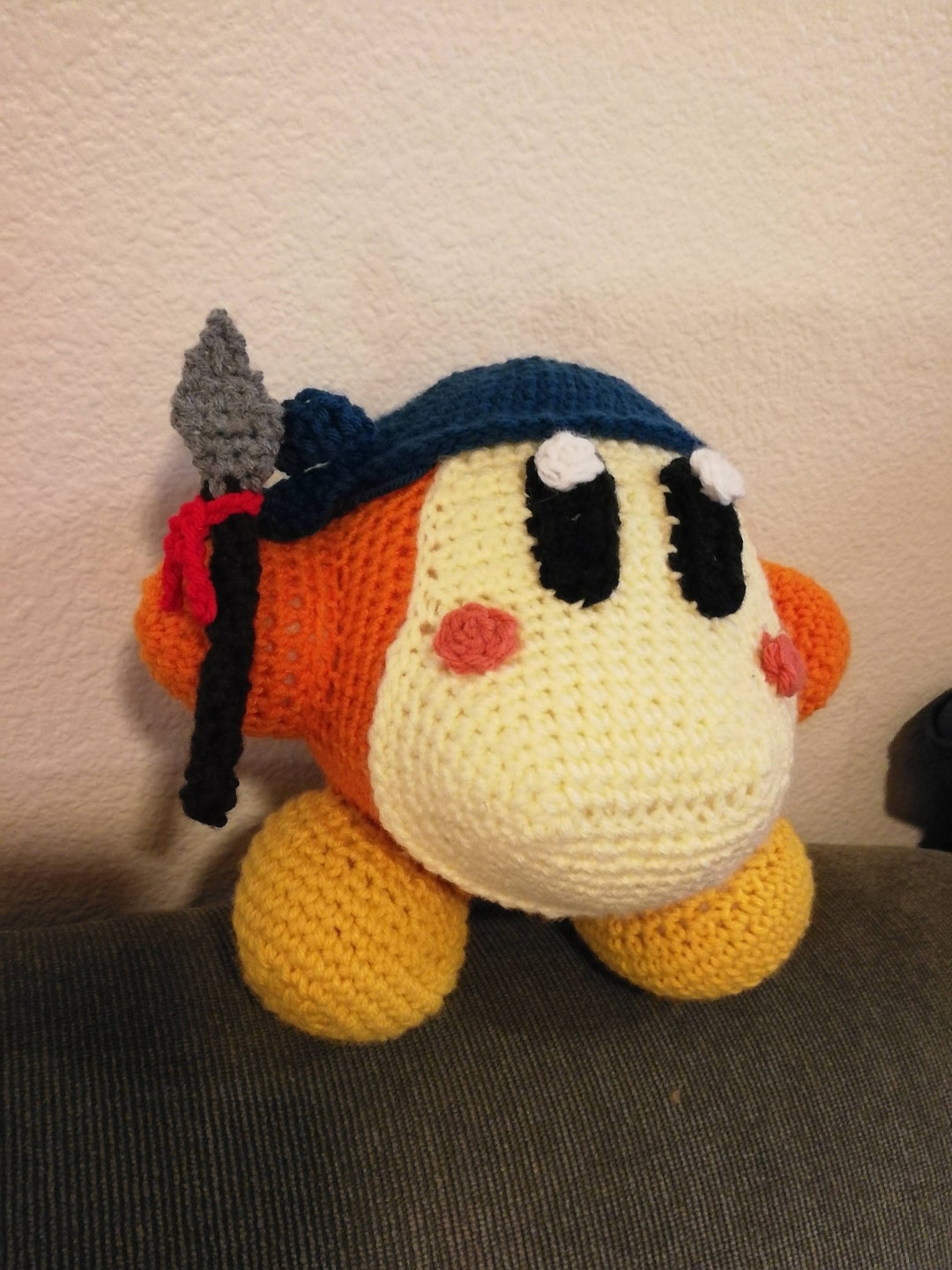 Waddle Dee Crochet Pattern optional Bandana Etsy
