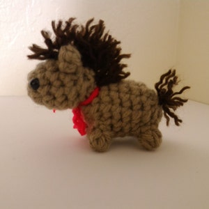 Tiny Horse Amigurumi Crochet Pattern