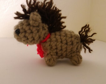 Tiny Horse Amigurumi Crochet Pattern
