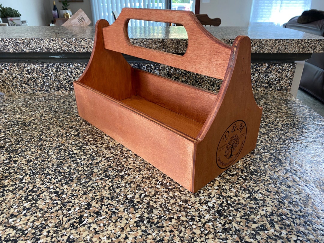 All Wood Garden Tote Box/tool Box/ Horse Grooming Tote Etsy