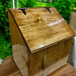 Personalized Solid Pine Indoor Garden Tool Box – Custom Engraved (Made to order)