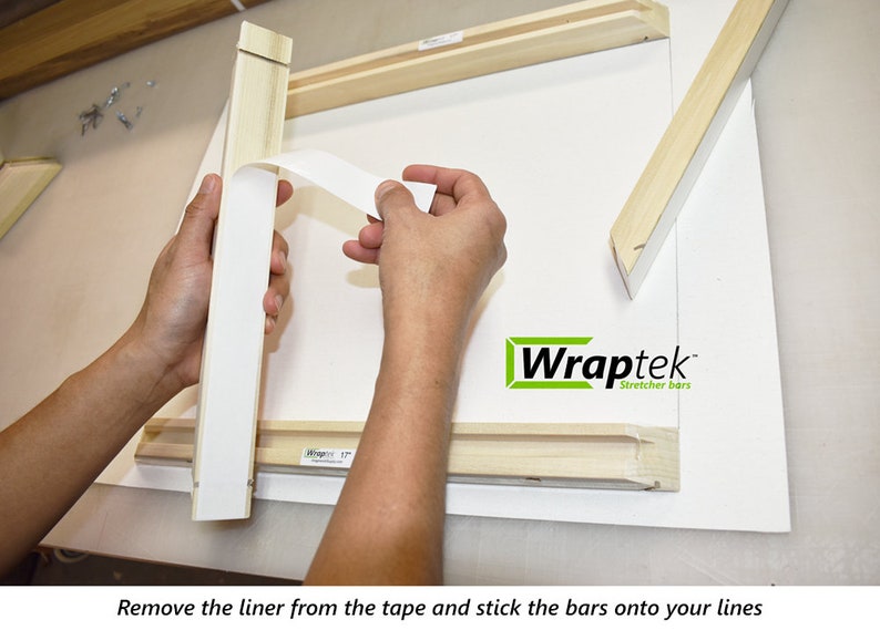 Wraptek Stretcher Bar Kits Canvas stretching made Easy Many Etsy