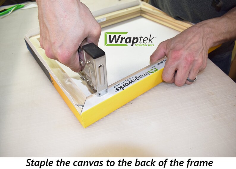 Wraptek Stretcher Bar Kits Canvas stretching made Easy Many Etsy