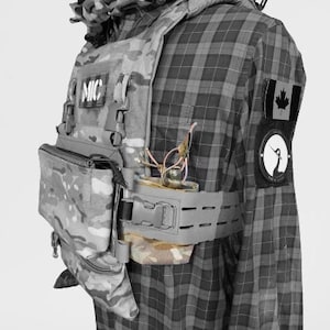 Plate carrier side pouch - Flappy pouch
