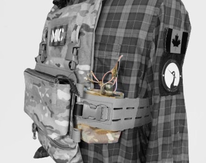 Plate carrier side pouch - Flappy pouch