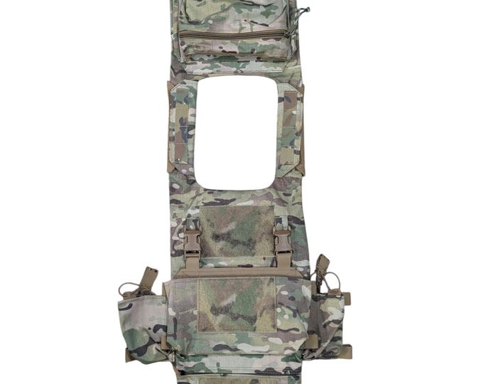 Prototype Multicam Plate Carrier - Full Setup