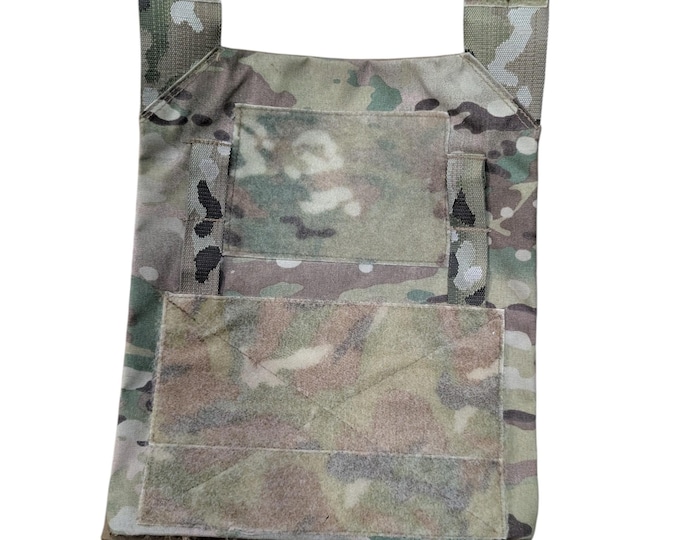 Prototype Multicam Slick Plate Carrier W/Molle - Plate Bags Only