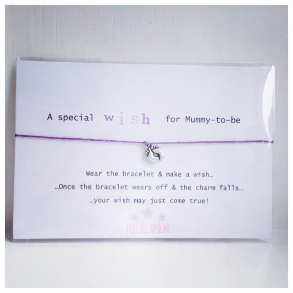Wishing Bracelet 'A Special Wish for Mummy to Be' Wish | Etsy