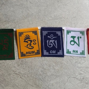 Tibetan Tibet religious prayer flags writing prayer ethnic flags spiritual prayer flags pray Himalayan positive intention yoga spirituality