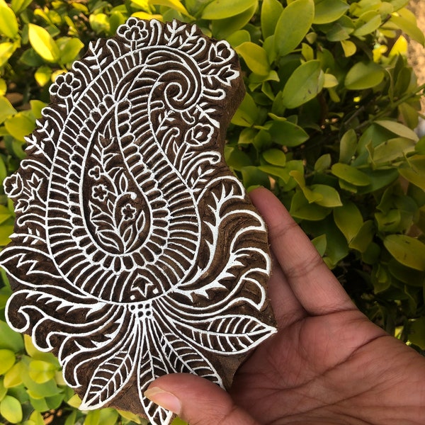 Wood Block Stamp Etsy