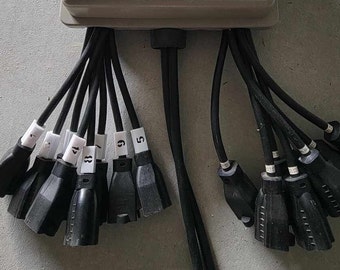 LOR Pigtail / Cable Id CLIP ON Labels