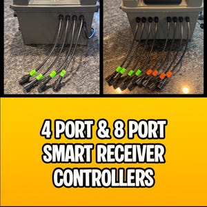 4 and 8 Port Falcon Long Range Smart Receiver Enclosures