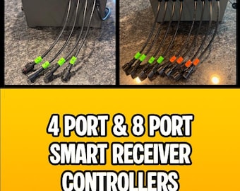 4 and 8 Port Falcon Long Range Smart Receiver Enclosures