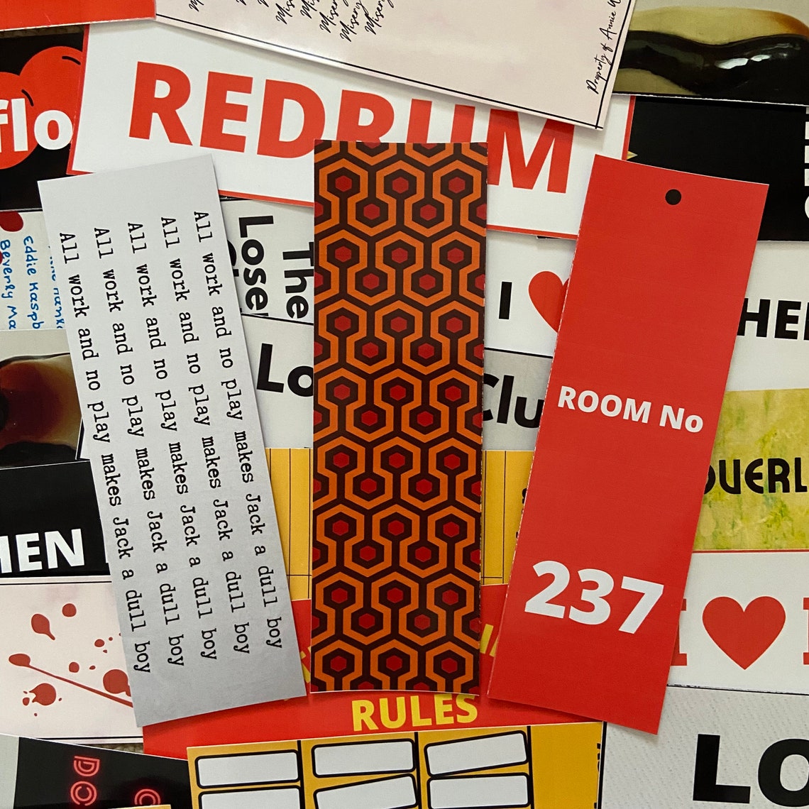 Stephen King Printable Bookmarks. the Shining Bookmarks PDF File ...