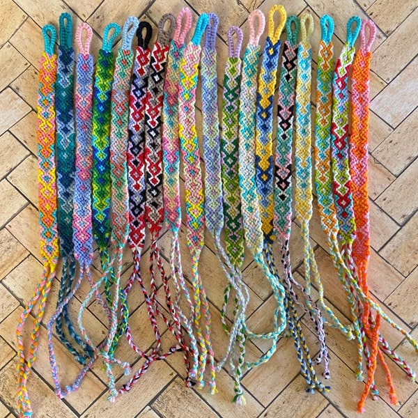 Knotted Bracelets | Adjustable Bracelets | Woven Bracelets | Friendship Bracelets | Braided Bracelets