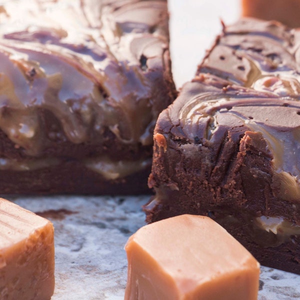 Dark Chocolate Sea Salt Fudge